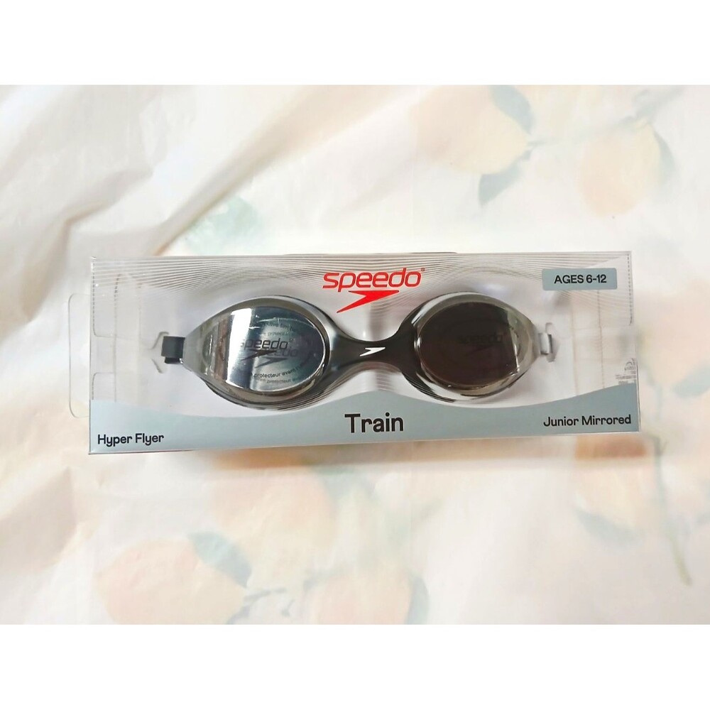 Speedo Hyper Flyer Junior Mirrored Swimming Goggles, Ages 6-12